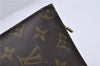 Authentic LOUIS VUITTON Monogram Pouch For Bucket PM LV 6095C