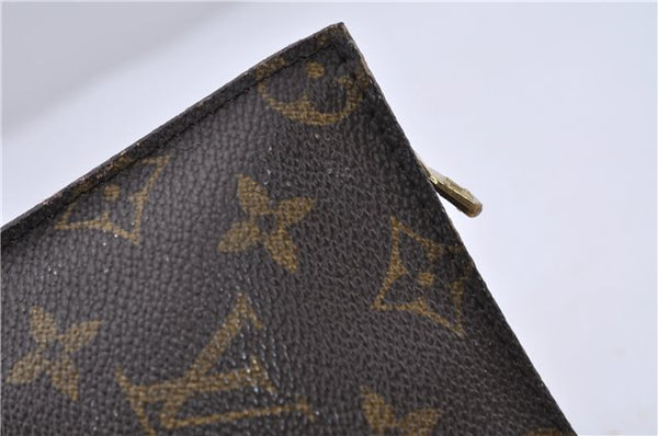 Authentic LOUIS VUITTON Monogram Pouch For Bucket PM LV 6095C