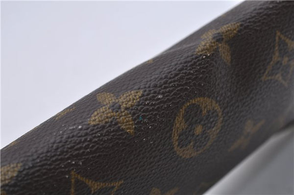 Authentic LOUIS VUITTON Monogram Pouch For Bucket PM LV 6095C