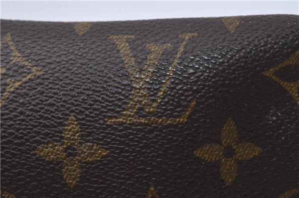 Authentic LOUIS VUITTON Monogram Pouch For Bucket PM LV 6095C