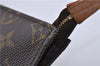 Authentic LOUIS VUITTON Monogram Pouch For Bucket PM LV 6095C