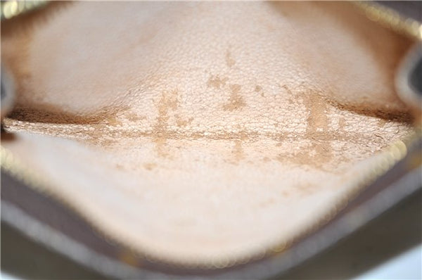 Authentic LOUIS VUITTON Monogram Pouch For Bucket PM LV 6095C