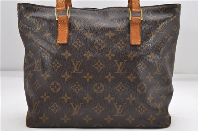 Authentic Louis Vuitton Monogram Cabas Piano Tote Bag M51148 LV Junk 6096D