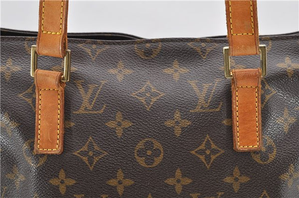 Authentic Louis Vuitton Monogram Cabas Piano Tote Bag M51148 LV Junk 6096D