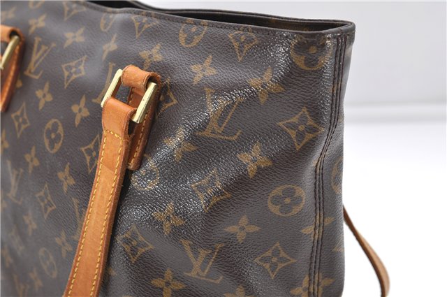 Authentic Louis Vuitton Monogram Cabas Piano Tote Bag M51148 LV Junk 6096D