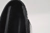 Authentic Louis Vuitton Epi Montaigne 23 Clutch Hand Bag Black M52662 LV 6096I