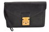 Authentic Louis Vuitton Epi Sellier Dragonne Clutch Bag Black M52612 LV 6097I