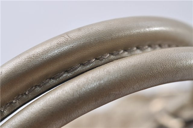 Authentic GUCCI Sukey Shoulder Tote Bag GG Canvas Leather 211944 Brown  6098D