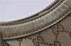 Authentic GUCCI Sukey Shoulder Tote Bag GG Canvas Leather 211944 Brown  6098D