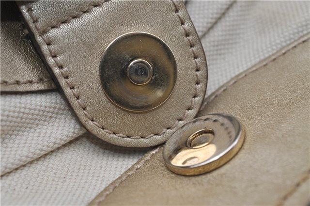 Authentic GUCCI Sukey Shoulder Tote Bag GG Canvas Leather 211944 Brown  6098D