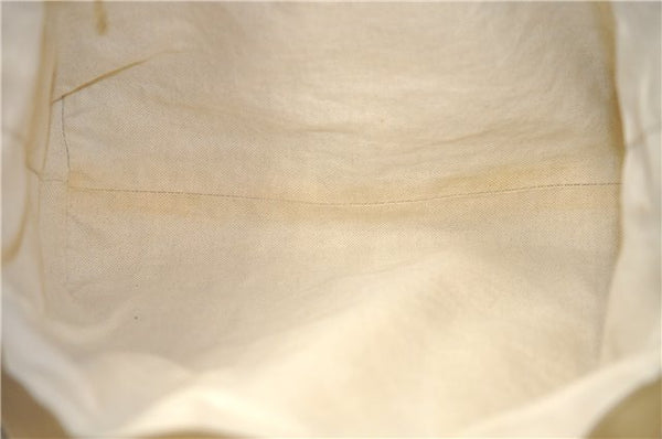 Authentic GUCCI Sukey Shoulder Tote Bag GG Canvas Leather 211944 Brown  6098D