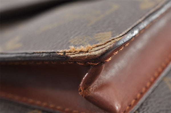 Authentic Louis Vuitton Monogram Monceau 2Way Hand Bag M51187 Junk 6098I