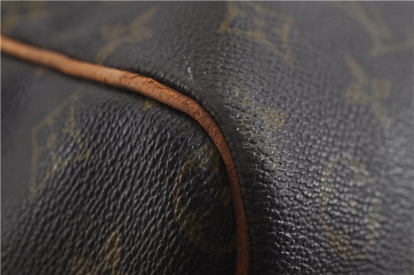Auth Louis Vuitton Monogram Keepall Bandouliere 60 Boston Bag M41412 LV 6100D