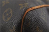 Auth Louis Vuitton Monogram Keepall Bandouliere 60 Boston Bag M41412 LV 6100D