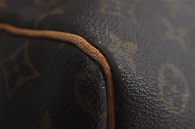 Auth Louis Vuitton Monogram Keepall Bandouliere 60 Boston Bag M41412 LV 6100D