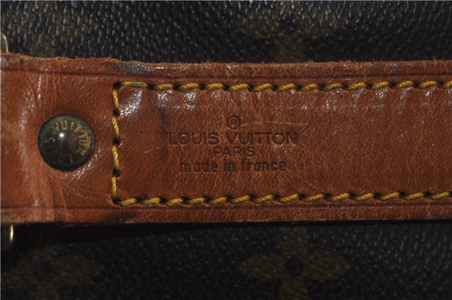 Auth Louis Vuitton Monogram Keepall Bandouliere 60 Boston Bag M41412 LV 6100D