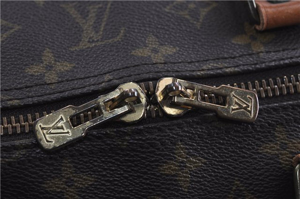 Auth Louis Vuitton Monogram Keepall Bandouliere 60 Boston Bag M41412 LV 6100D