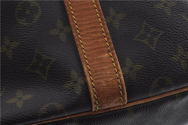 Auth Louis Vuitton Monogram Keepall Bandouliere 60 Boston Bag M41412 LV 6100D