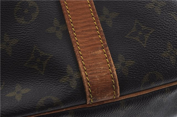 Auth Louis Vuitton Monogram Keepall Bandouliere 60 Boston Bag M41412 LV 6100D
