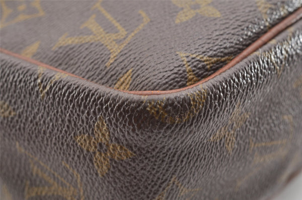 Auth Louis Vuitton Monogram Petit Marceau Shoulder Cross Bag Old Model LV 6101I