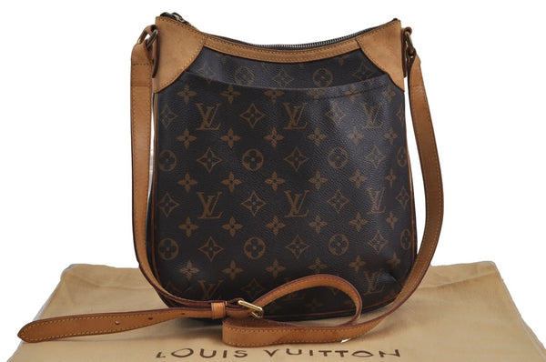 Auth Louis Vuitton Monogram Odeon PM Shoulder Cross Body Bag M56390 LV 6102D