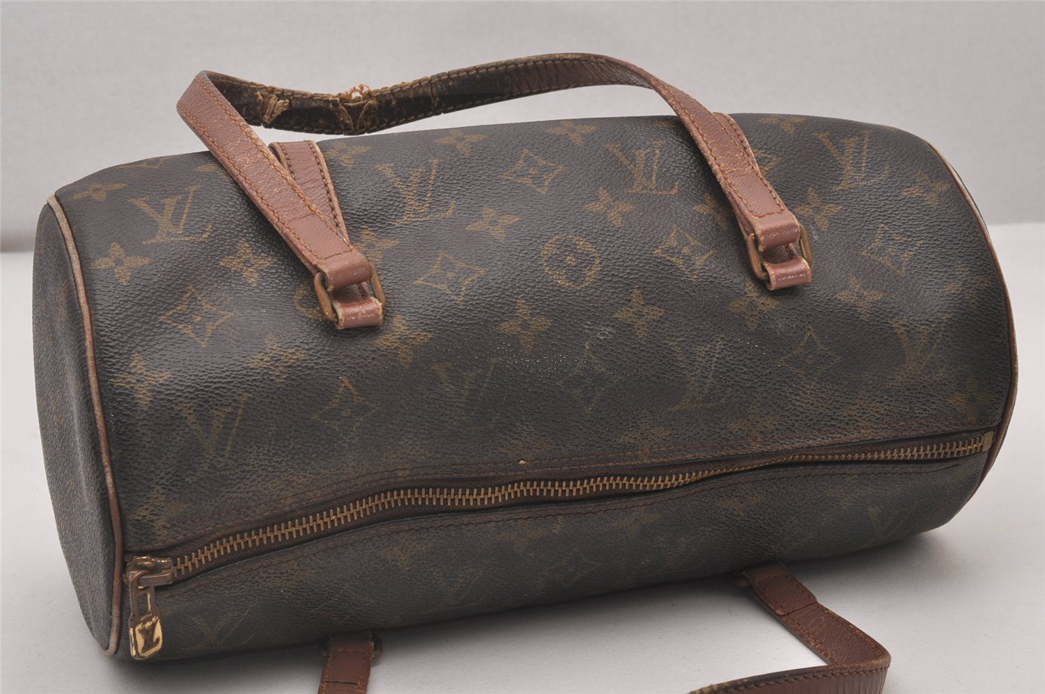 Authentic Louis Vuitton Monogram Papillon 30 Hand Bag Old Model LV 6102I