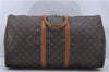 Authentic Louis Vuitton Monogram Keepall 55 Travel Boston Bag M41424 LV 6103D