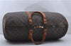 Authentic Louis Vuitton Monogram Keepall 55 Travel Boston Bag M41424 LV 6103D