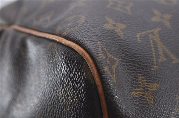 Authentic Louis Vuitton Monogram Keepall 55 Travel Boston Bag M41424 LV 6103D