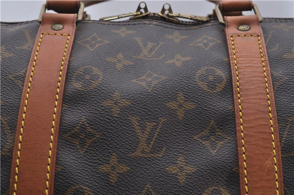 Authentic Louis Vuitton Monogram Keepall 55 Travel Boston Bag M41424 LV 6103D