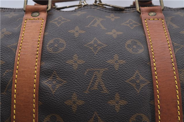 Authentic Louis Vuitton Monogram Keepall 55 Travel Boston Bag M41424 LV 6103D