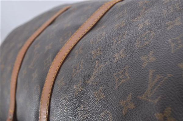 Authentic Louis Vuitton Monogram Keepall 55 Travel Boston Bag M41424 LV 6103D