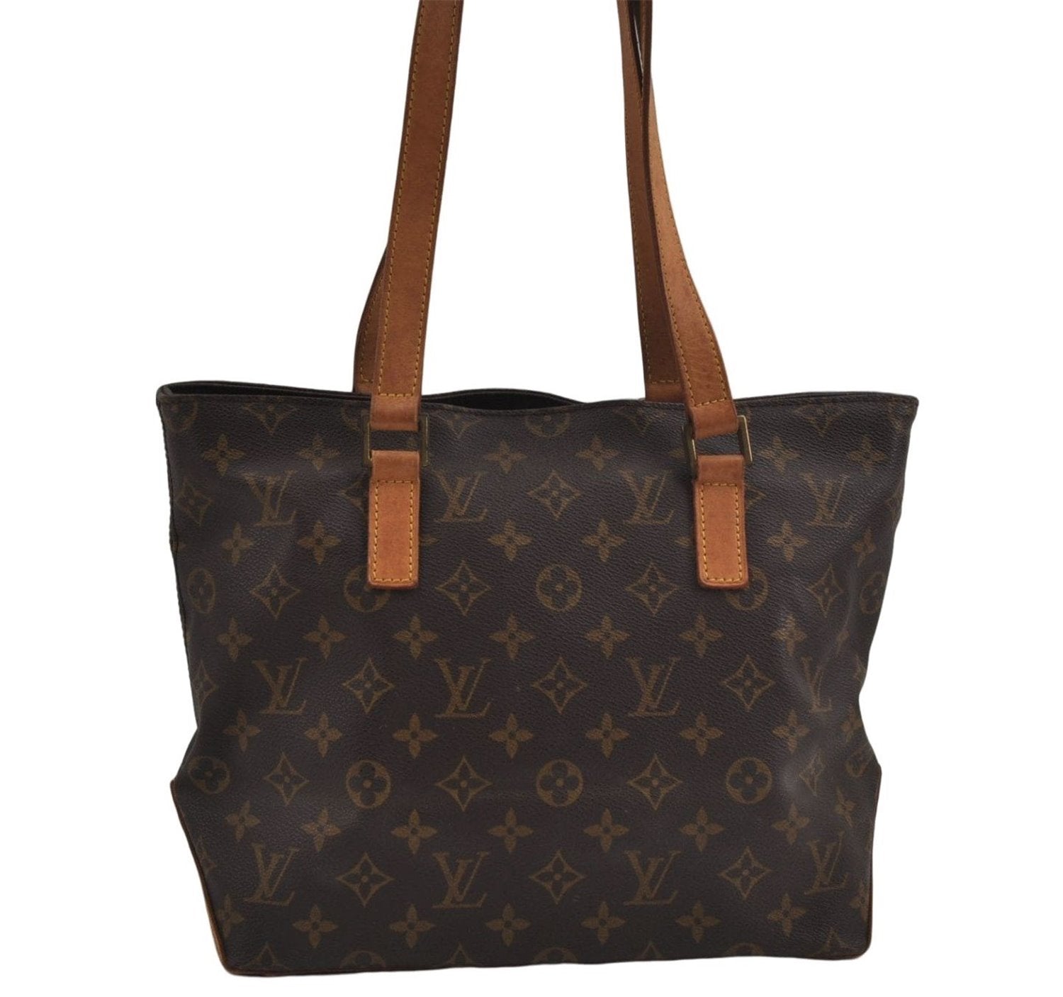 Authentic Louis Vuitton Monogram Cabas Piano Tote Bag M51148 LV 6104D