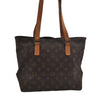 Authentic Louis Vuitton Monogram Cabas Piano Tote Bag M51148 LV 6104D