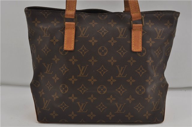 Authentic Louis Vuitton Monogram Cabas Piano Tote Bag M51148 LV 6104D