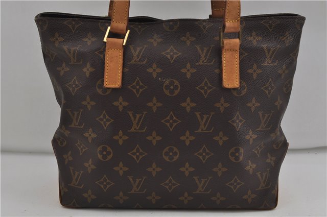 Authentic Louis Vuitton Monogram Cabas Piano Tote Bag M51148 LV 6104D