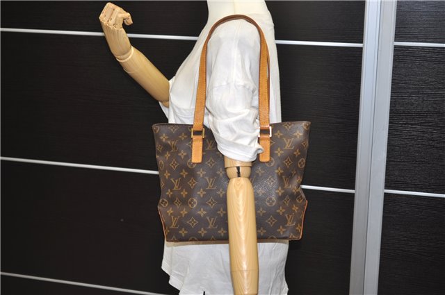 Authentic Louis Vuitton Monogram Cabas Piano Tote Bag M51148 LV 6104D