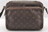 Authentic Louis Vuitton Monogram Nile Shoulder Cross Body Bag Old Model LV 6104I