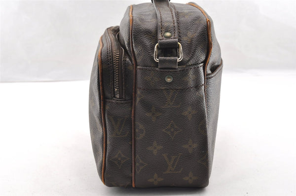 Authentic Louis Vuitton Monogram Nile Shoulder Cross Body Bag Old Model LV 6104I