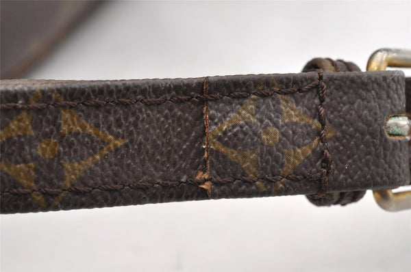 Authentic Louis Vuitton Monogram Nile Shoulder Cross Body Bag Old Model LV 6104I