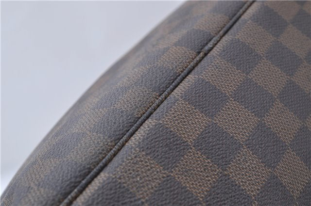 Authentic Louis Vuitton Damier Neverfull MM Tote Bag N51105 LV 6106D