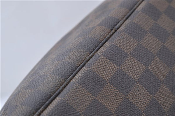 Authentic Louis Vuitton Damier Neverfull MM Tote Bag N51105 LV 6106D