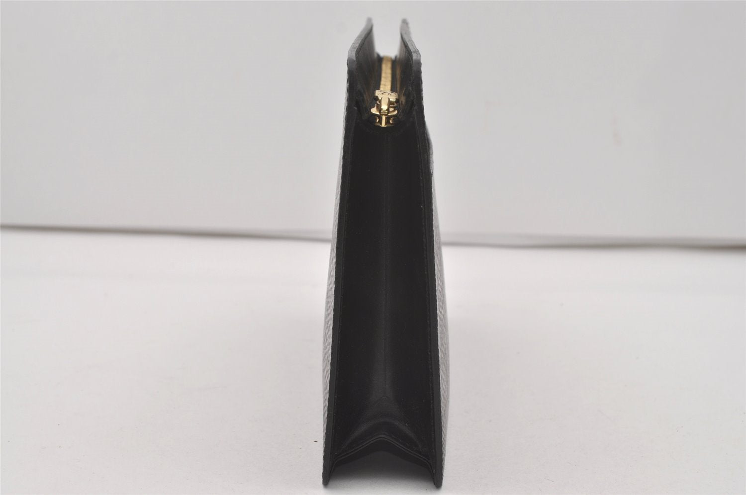 Authentic Louis Vuitton Epi Pochette Homme Clutch Hand Bag Black M52522 LV 6107I