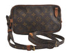 Auth Louis Vuitton Monogram Marly Bandouliere Shoulder Bag M51828 Junk 6109I