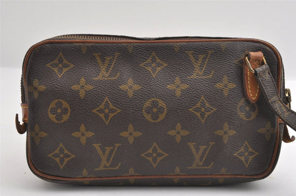 Auth Louis Vuitton Monogram Marly Bandouliere Shoulder Bag M51828 Junk 6109I