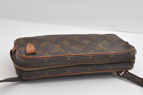 Auth Louis Vuitton Monogram Marly Bandouliere Shoulder Bag M51828 Junk 6109I