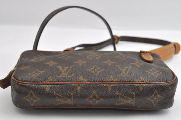 Auth Louis Vuitton Monogram Marly Bandouliere Shoulder Bag M51828 Junk 6109I
