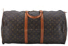 Authentic Louis Vuitton Monogram Keepall 55 Travel Boston Bag M41424 LV 6110D