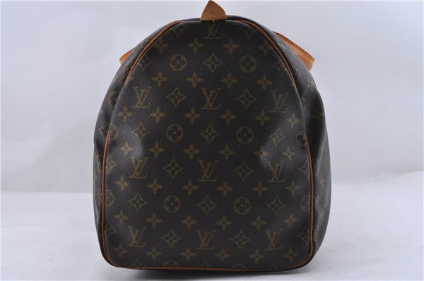 Authentic Louis Vuitton Monogram Keepall 55 Travel Boston Bag M41424 LV 6110D