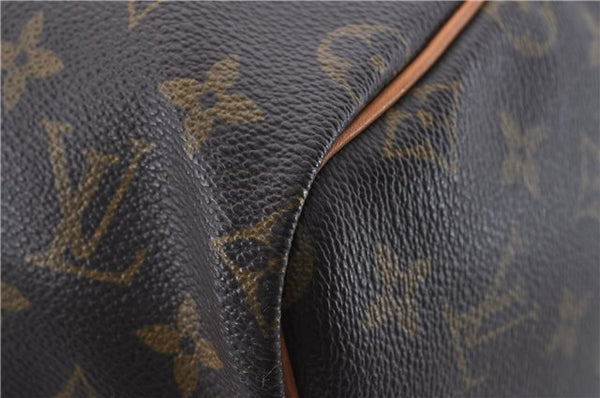 Authentic Louis Vuitton Monogram Keepall 55 Travel Boston Bag M41424 LV 6110D